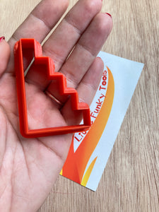 SINGLE STAIRS Cutter - 3D Printed Cutter For Polymer Clay