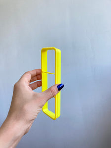 Big Rounded Rectangle Cutter 5 X 15 CM - 3D Printed Cutter For Polymer Clay
